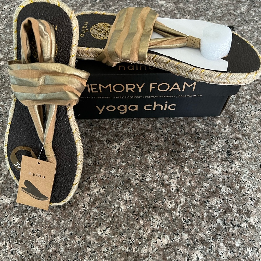 Nalho sandals; yoga mat espadrilles